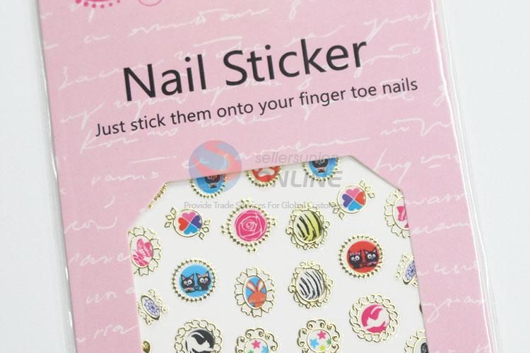 Low price cool nail sticker