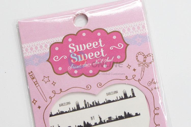 Wholesale low price nail sticker