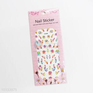 Best cute flowers&feathers nail sticker