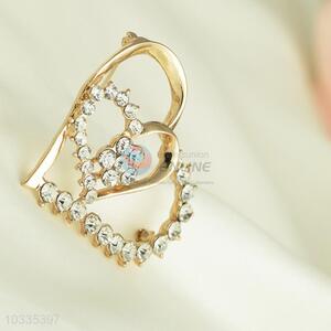 Wholesale cheap new heart shaped brooch