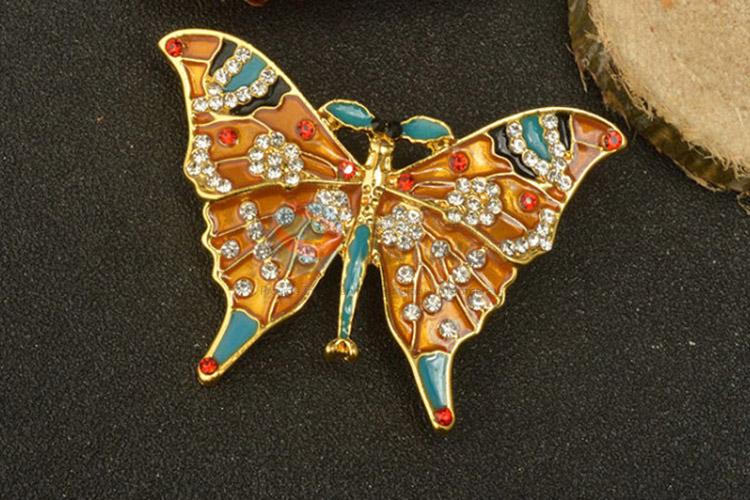 Cheap wholesale high quality butterfly brooch