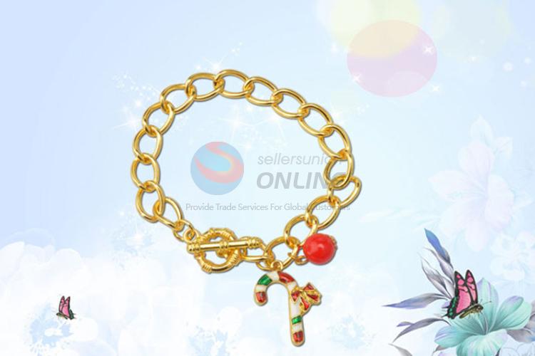 Delicate design good quality Christmas style bracelet