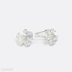 Best selling promotional flower earring studs