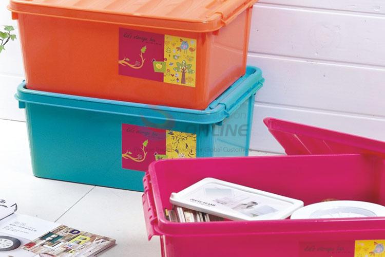 High Quality 15L High Capacity Stripe Storage Box