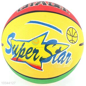 Promotion rubber butyl basketball for school