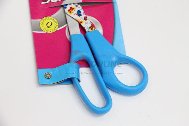 Fancy cheap top sale blue scissors