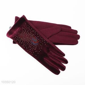 Competitive price hot selling women winter warm gloves