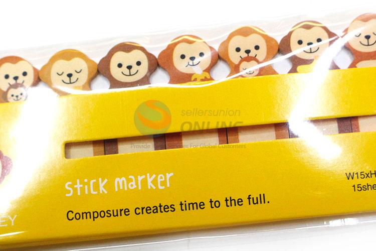 Best Quality Monkey Shape Sticky Note Paper Sticky Label