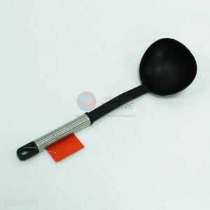 Food grade metal handle nylon soup ladle