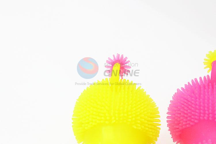 Dog Design Colorful Flash Puffer Ball