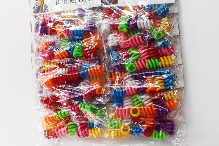 Hot Sale Colorful Plastic Beads Beauty Hair Accessory