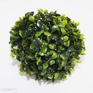 18cm Artificial Milan Grass Ball Plants Decorated Flocking Flower