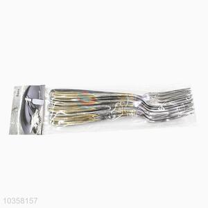 Customized cheap new arrival stainless steel fork set