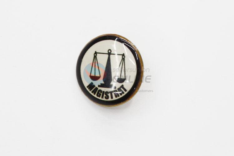 Libra Pattern Hard Brooch Flag Pin