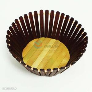 Newly product good bamboo fruit basket