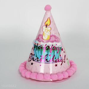 Good quality cheap price candle printing paper hat for party