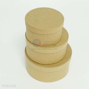 3 Pieces Round Gift Box