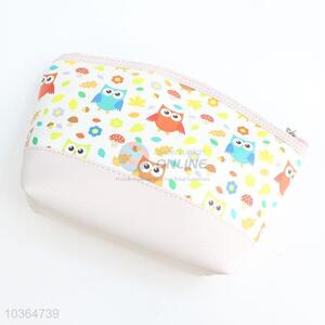 New Stylish Owl Printed Cosmetic Bag For Girls