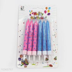 Factory Sales 12pcs Multicolour Flame Birthday Candle