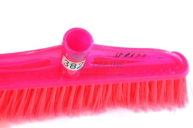 Cheap Price Rose Red Plastic Broom Head for Sale