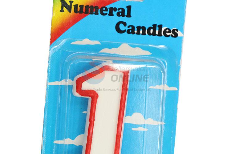 New and Hot Numeral Candle/Number 1 Birthday Candle for Sale