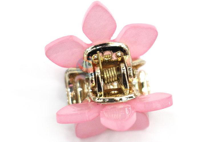 Fashion Flower Shape Small Acrylic Hair Claw Clip