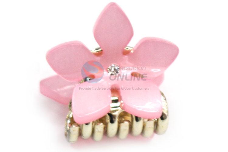 Fashion Flower Shape Small Acrylic Hair Claw Clip