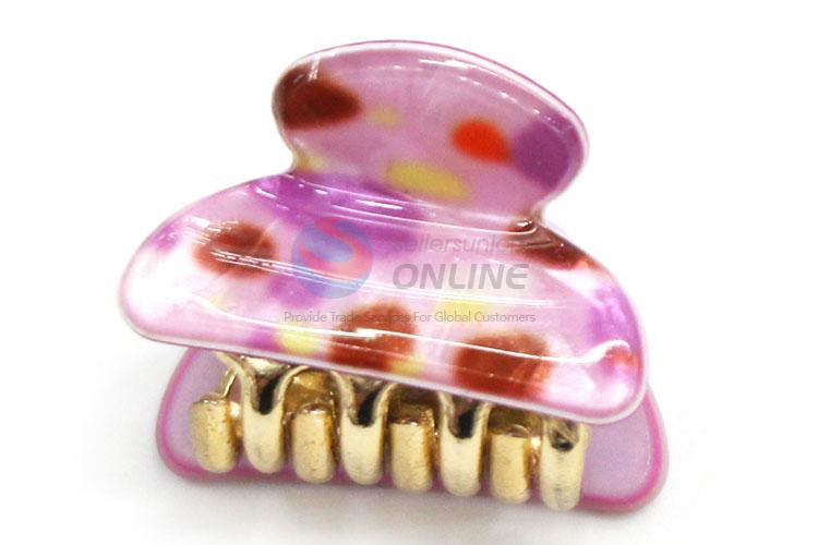 Delicate Design Small Acrylic Hair Claw Cute Hair Clip