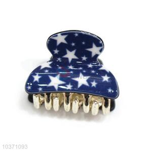 Fashion Star Pattern Small Acrylic Hair Claw Clip