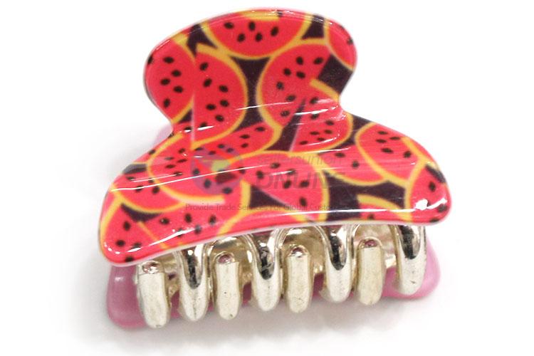 Cheap Fruit Pattern Hair Claw Women Hair Accessories