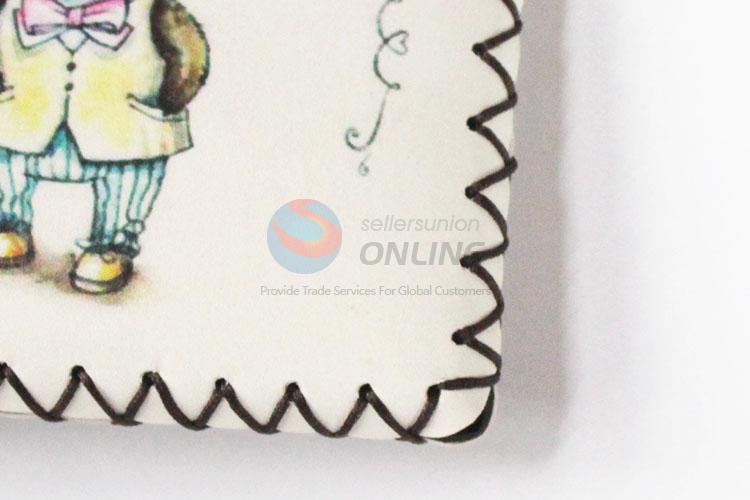 Hot sales best fashion style owl pattern pu coin purse