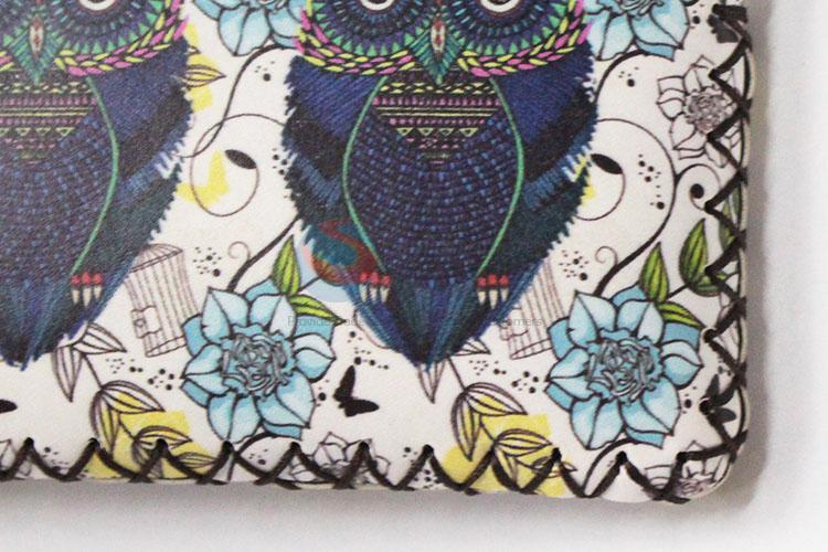 Popular top quality owl pattern coin purse