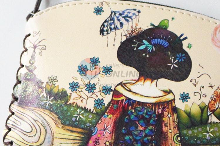 China factory price beautiful girl pattern coin purse