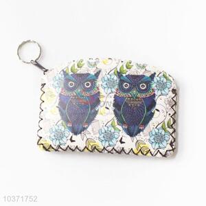 Popular top quality owl pattern coin purse