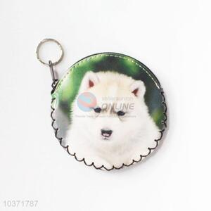 Latest arrival dog pattern round coin purse