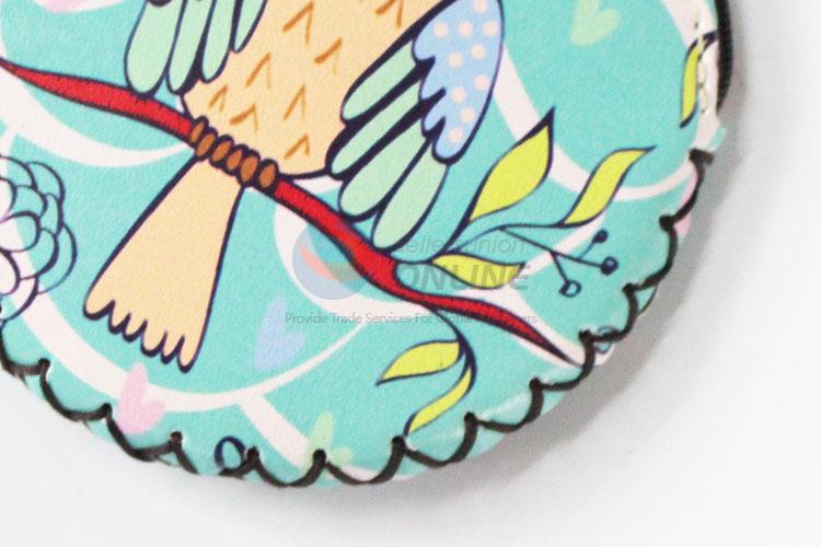 New product cheap best owl pattern round coin purse