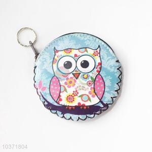 Wholesale cool owl pattern round coin purse