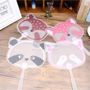 Animal Pattern Round Fan