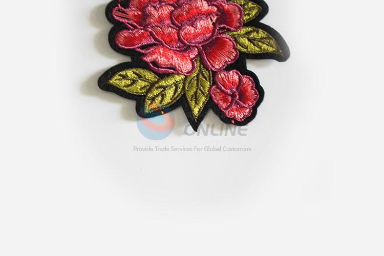 Good Factory Price Flower Embroidery Patch For Cloth