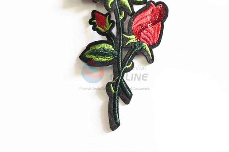 Recent Design Flower Embroidery Patch For Cloth