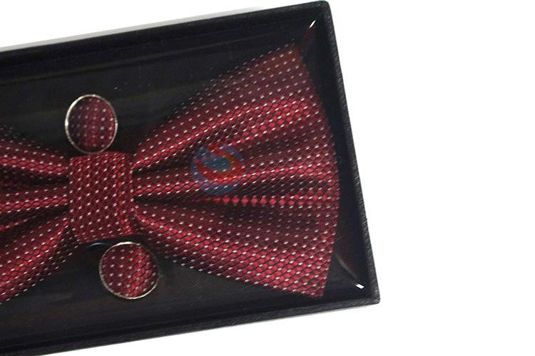 High sales promotional printed bow tie for men