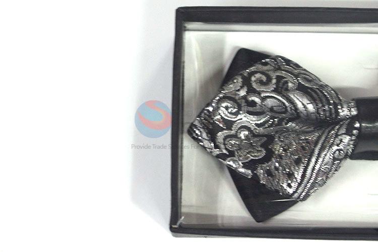 Wholesale custom low price printed bow tie for men