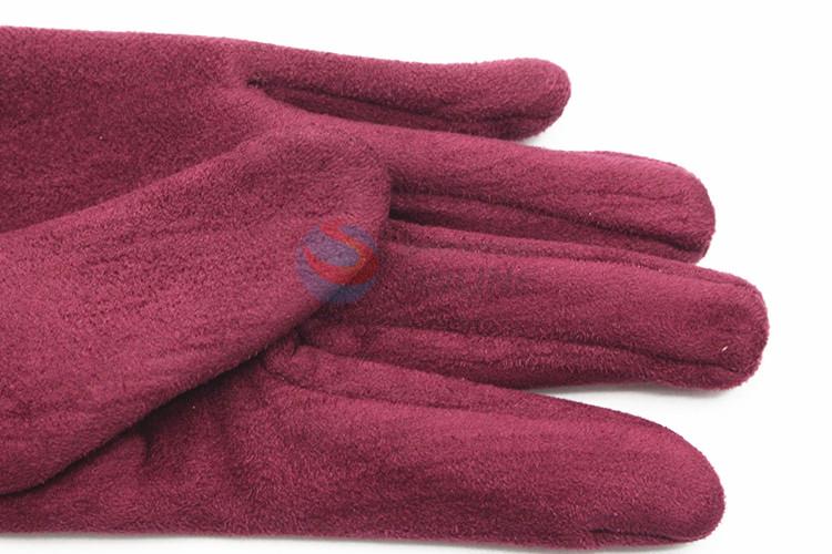 Competitive price women winter warm gloves outdoor gloves