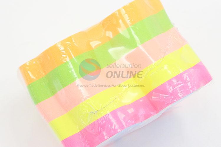 Popular 400pcs Colorful Fluorescent Sticky Notes Set