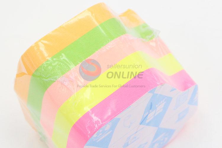 New 200pcs Colorful Fluorescent Sticky Notes Set