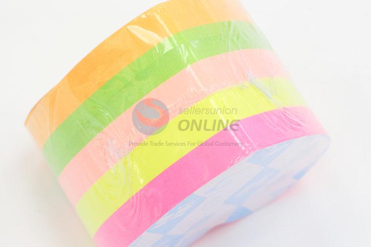 200pcs Colorful Fluorescent Sticky Notes Set