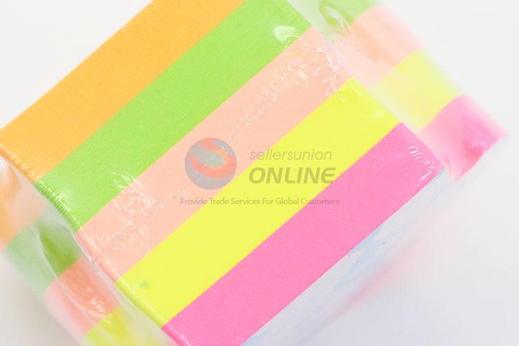 200pcs Colorful Fluorescent Sticky Notes Set