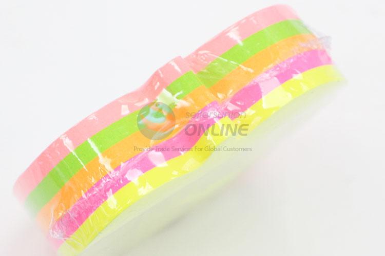 500pcs Colorful Fluorescent Sticky Notes Set