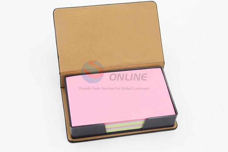 Hot Sale Sticky Notes Set With PU Cover