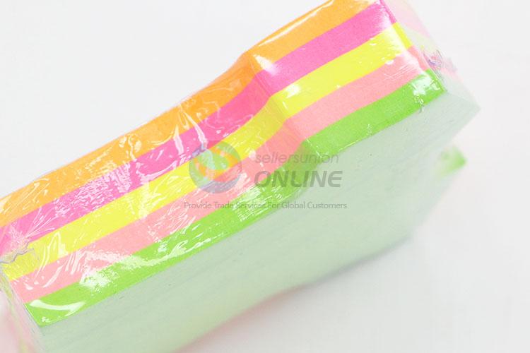 300pcs Colorful Fluorescent Sticky Notes Set